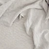 Cultiver | Linen Flat Sheet | Pinstripe