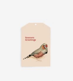 Father Rabbit Stationery Gift Tag | Seasons Greetings