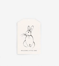 Father Rabbit Stationery Gift Tag | Welcome Little One Gifting