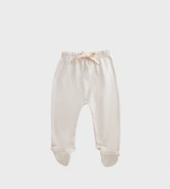 Nature Baby | Footed Romper | Natural