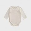Nature Baby | Long Sleeve Kimono Bodysuit | Natural Baby + Child