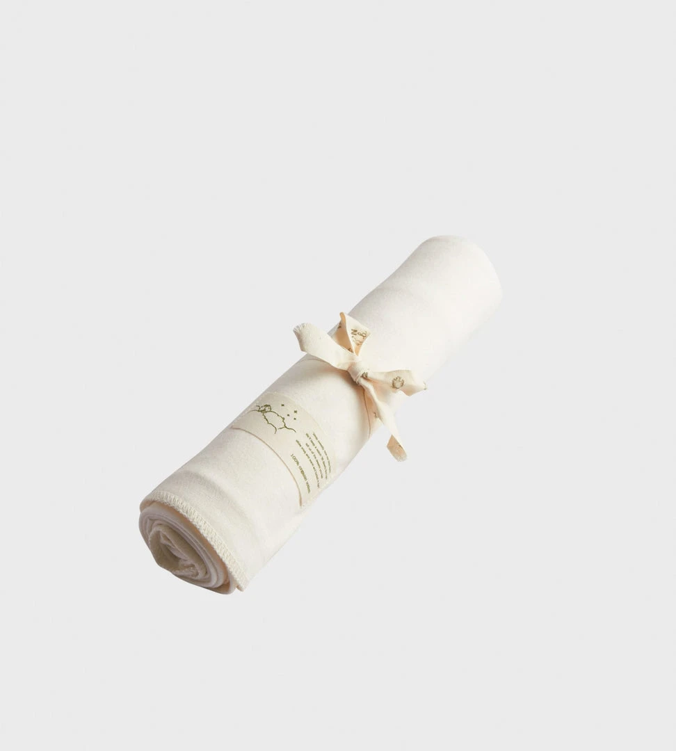 Nature Baby | Organic Cotton Wrap Blanket | Natural Baby + Child