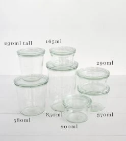 Weck | Mold Jar With Glass Lid Homewares