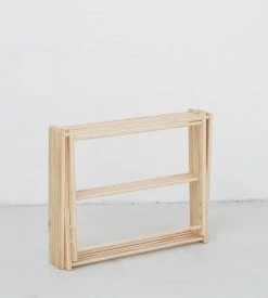 Father Rabbit Goods Father Rabbit Wooden Clothes Drying Rack
